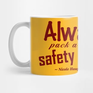 Always Pack a Safety Harness - red Mug